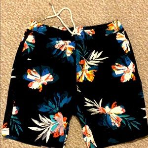 Forever 21 Flower shorts; Large
